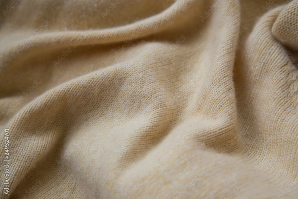 cashmere sweater close-up texture