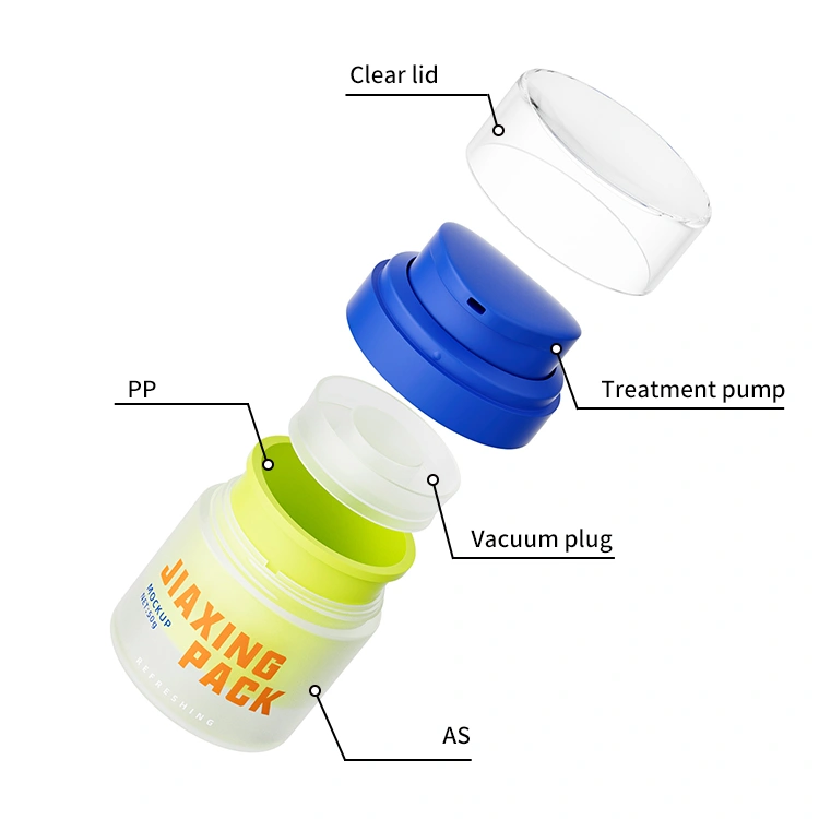 airless pump organic lotion minimalist packaging